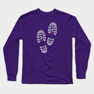 Boot print Long Sleeve T-Shirt